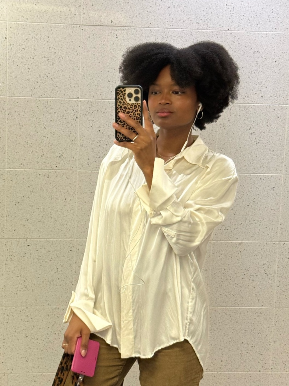 Studio Amelia Molten Yoke Shirt - Ivory